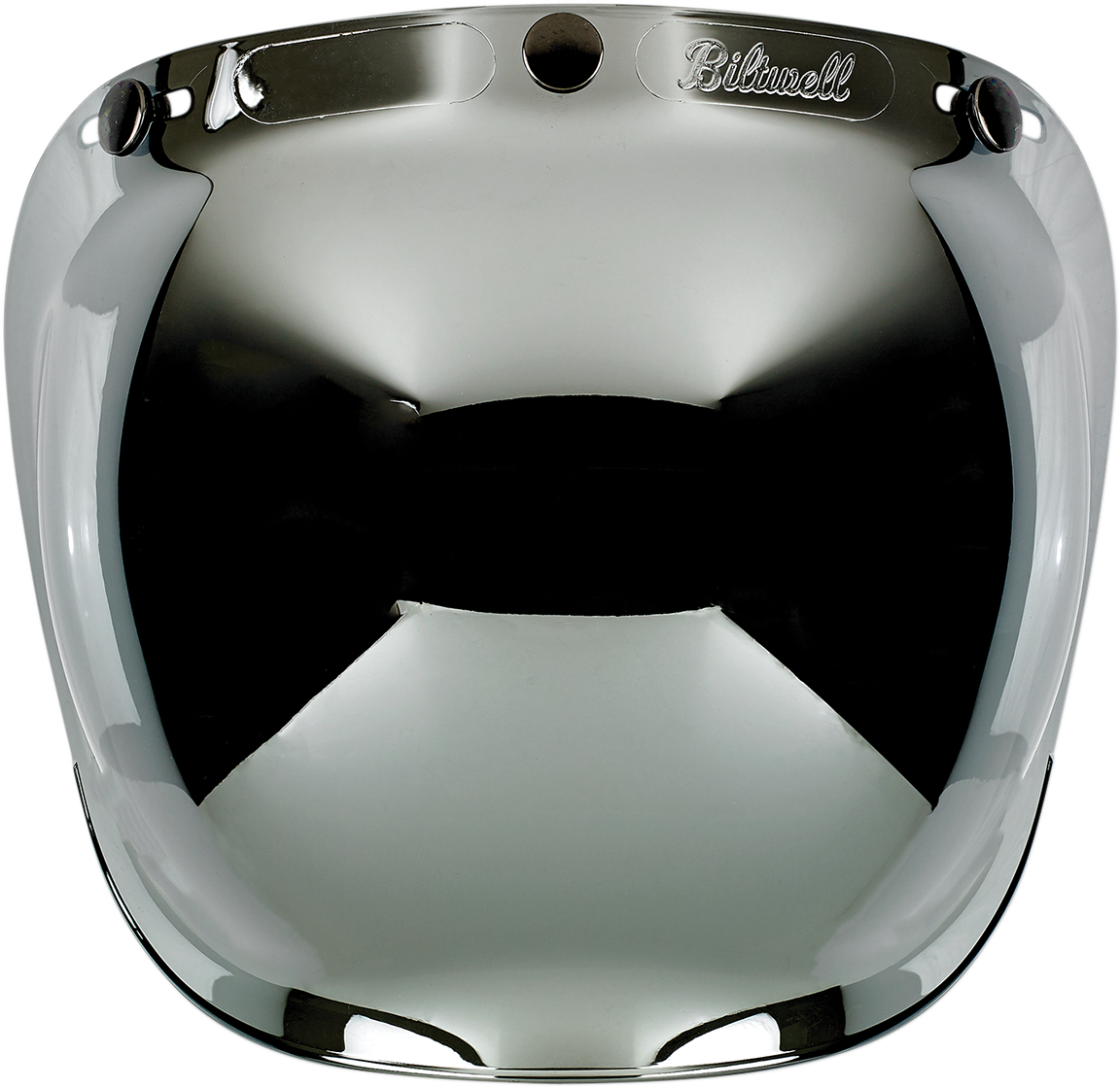 BILTWELL Bubble Shield - Chrome Mirror 2001-221