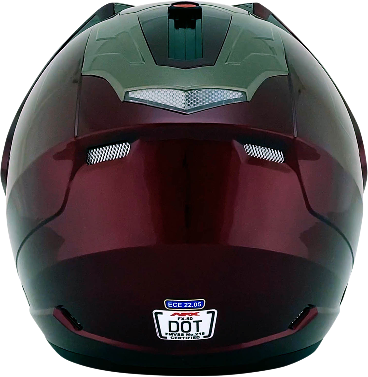 AFX FX-50 Motorcycle Helmet - Wine - Medium 0104-1389