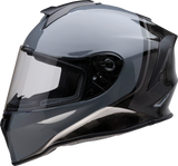 Z1R Youth Warrant Motorcycle Helmet - Kuda - Gloss Gray - Large 0102-0250