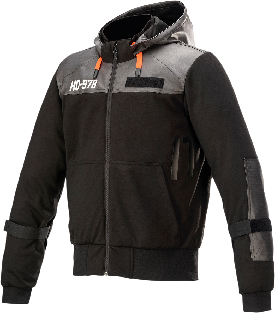 ALPINESTARS Shotaro Hoodie - Black - 3XL 4207421-10-3X