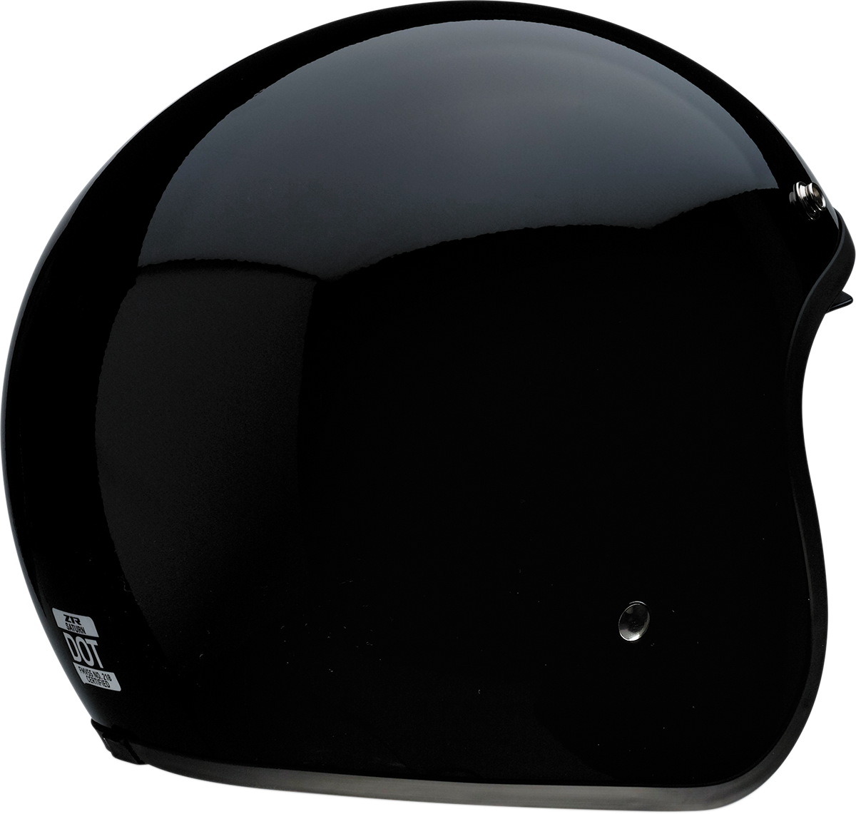 Z1R Saturn SV Motorcycle Helmet - Black - Large 0104-2255