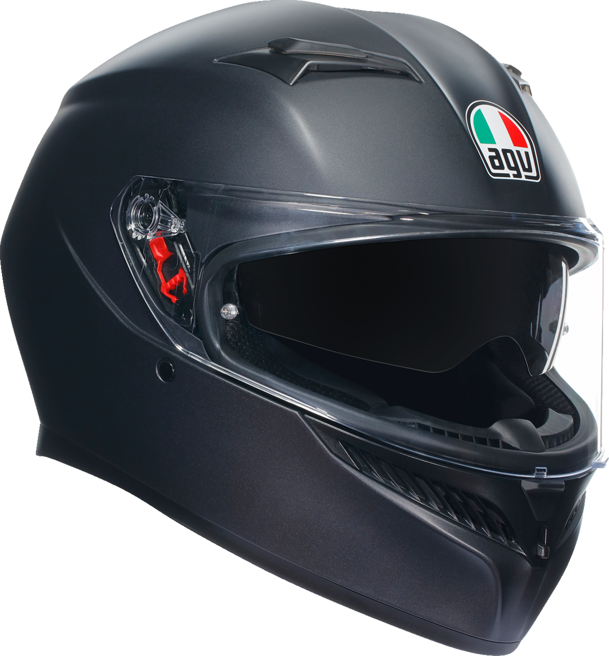 AGV K3 Motorcycle Helmet - Matte Black - Large 2118381004004L