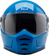 BILTWELL Lane Splitter Motorcycle Helmet - Gloss Tahoe Blue - XS 1004-129-501