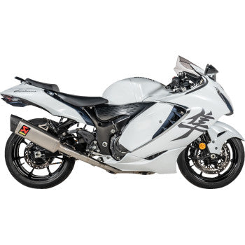 AKRAPOVIC Racing Line Exhaust System - Titanium - Suzuki GSX 1300 R Hayabusa 2025 S-S13R4-APLT