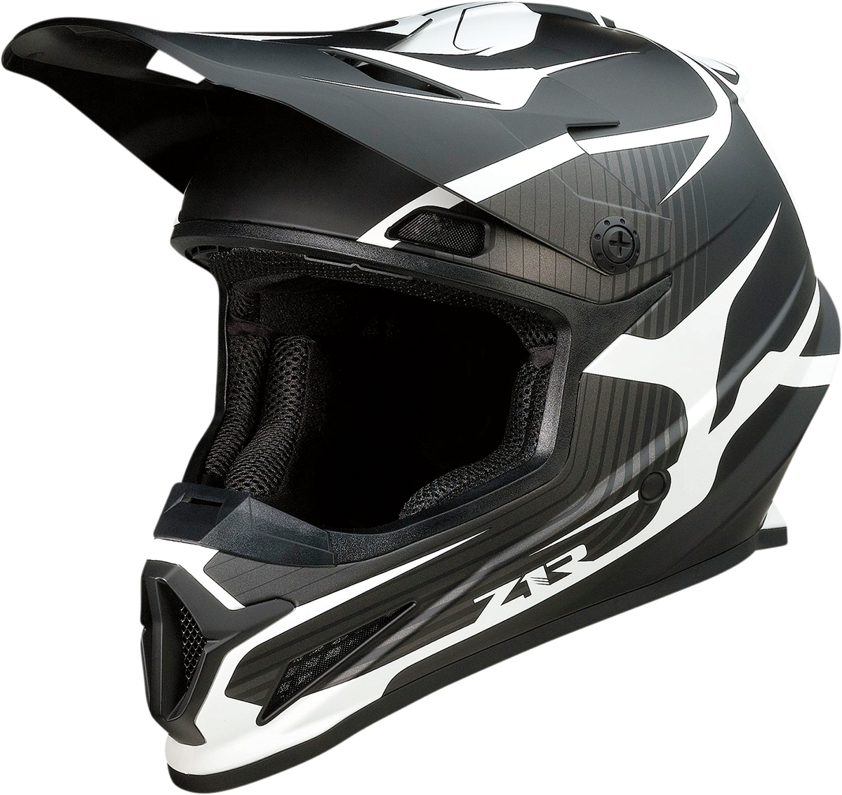 Z1R Rise Motorcycle Helmet - Flame - Black - Small 0110-7225