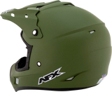 AFX FX-17 Motorcycle Helmet - Flat Olive Drab - Medium 0110-4448