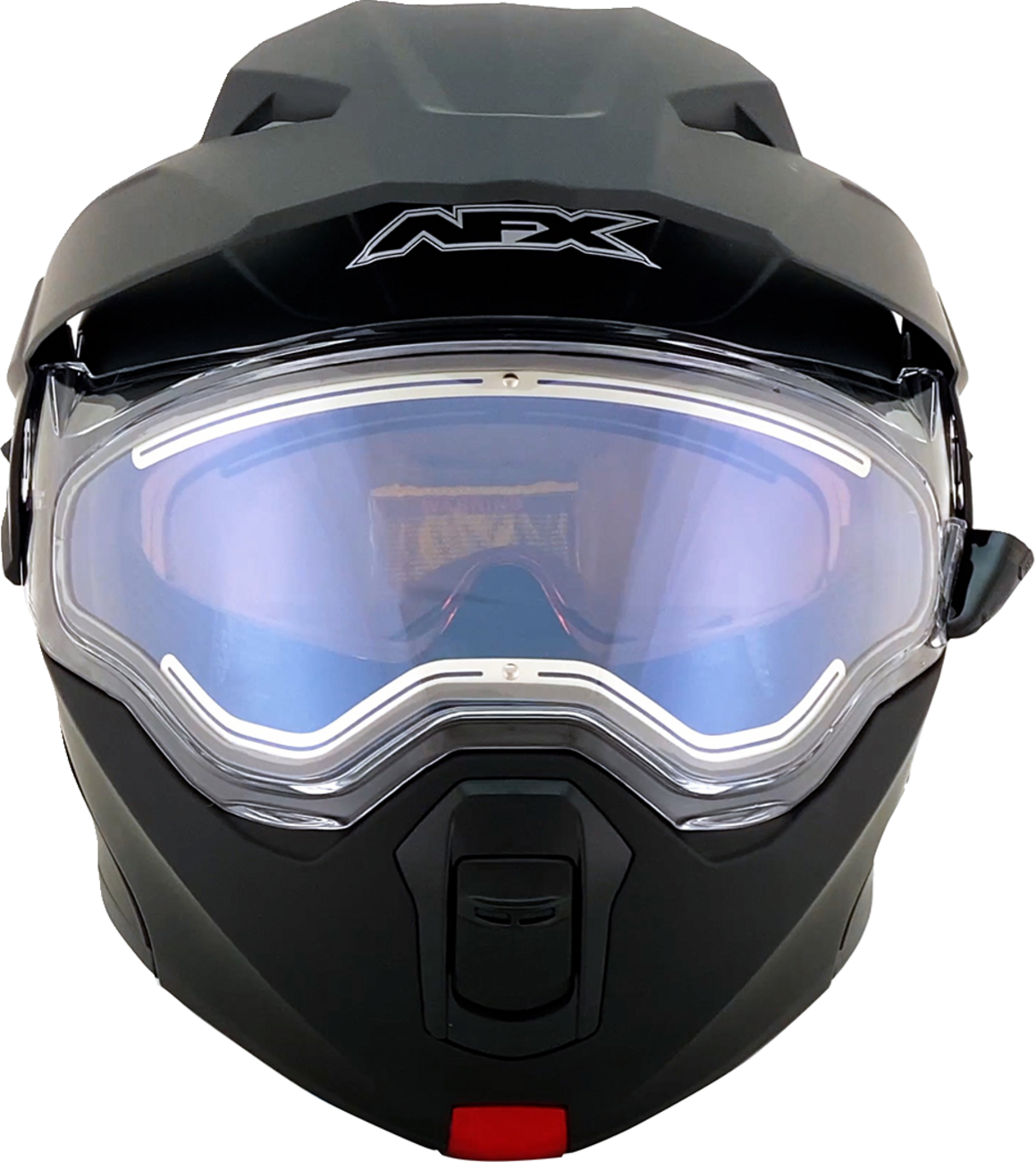 AFX FX-111DS Snow Motorcycle Helmet - Electric - Matte Black - Medium 0120-0800