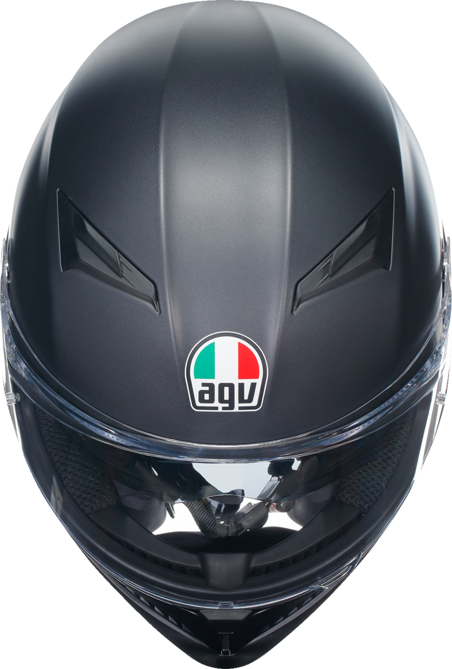 AGV K3 Motorcycle Helmet - Matte Black - Large 2118381004004L