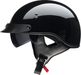 Z1R Vagrant NC Motorcycle Helmet - Black - Medium 0103-1368