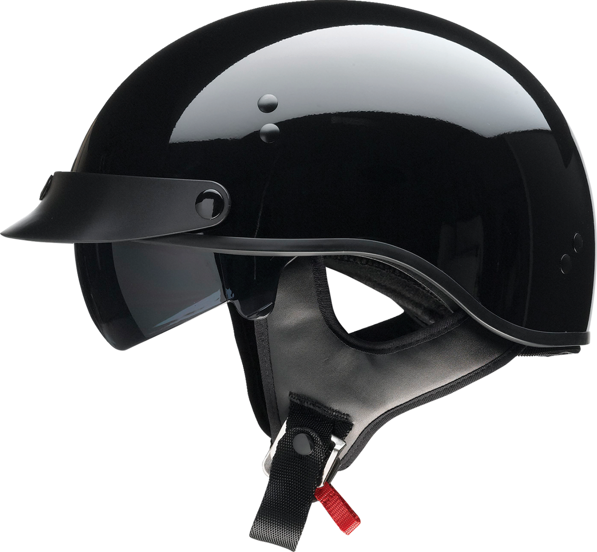 Z1R Vagrant NC Motorcycle Helmet - Black - Large 0103-1369