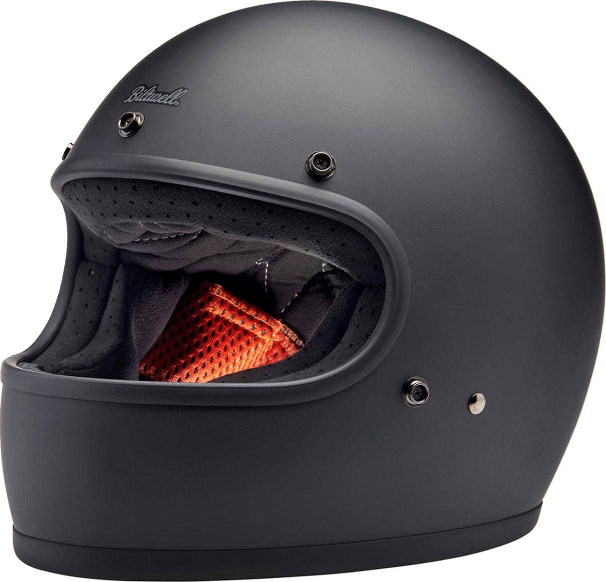 BILTWELL Gringo Motorcycle Helmet - Flat Black - XL 1002-201-505