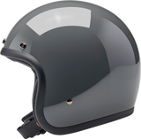 BILTWELL Bonanza Motorcycle Helmet - Gloss Storm Gray - XS 1001-165-201