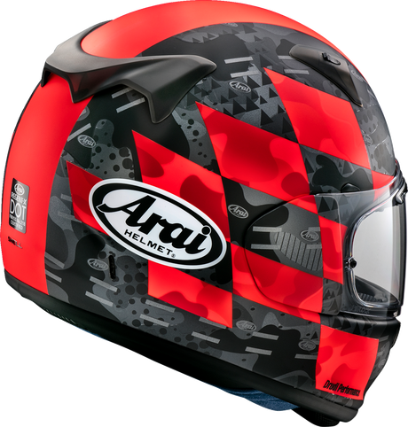 ARAI Regent-X Helmet - Patch - Red Frost - Medium 0101-15835