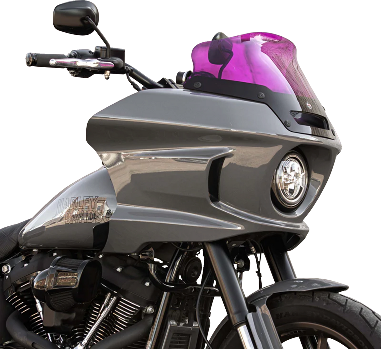 KLOCK WERKS Kolor Flare™ Sport Windshield - 6" - Purple - FXLRST KWW-02-0627