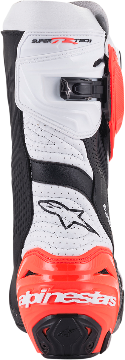 ALPINESTARS Supertech V Boots - Black/Fluo Red/White - US 7.5 / EU 41 2220121-124-41