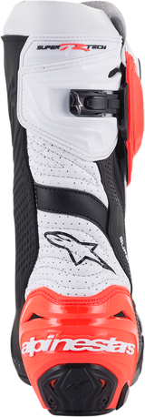 ALPINESTARS Supertech V Boots - Black/Fluo Red/White - US 12 / EU 47 2220121-124-47