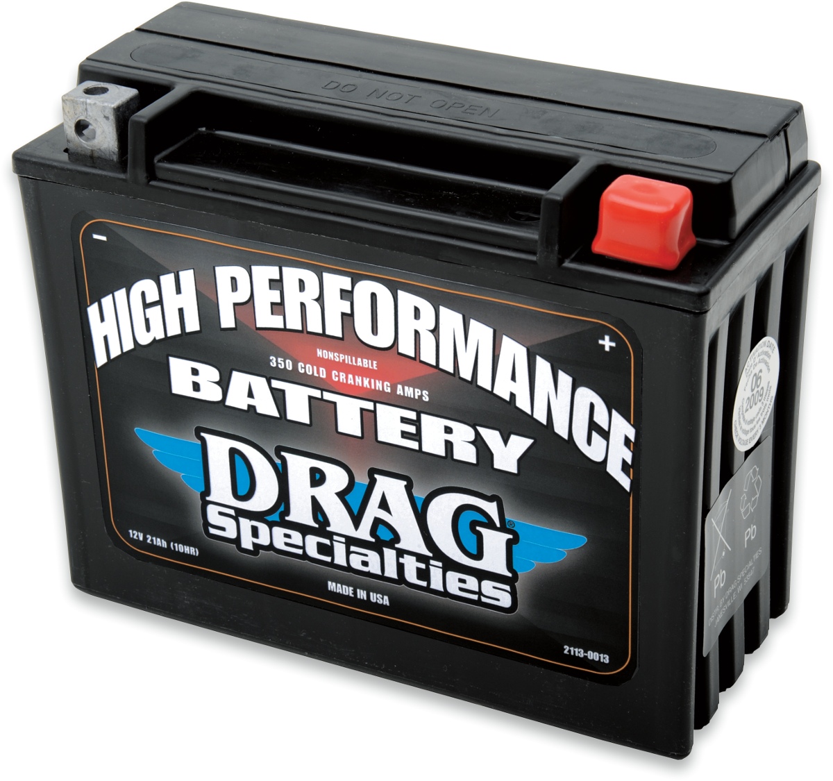 DRAG SPECIALTIES High Performance Battery - YTX24HL DRGM7250H