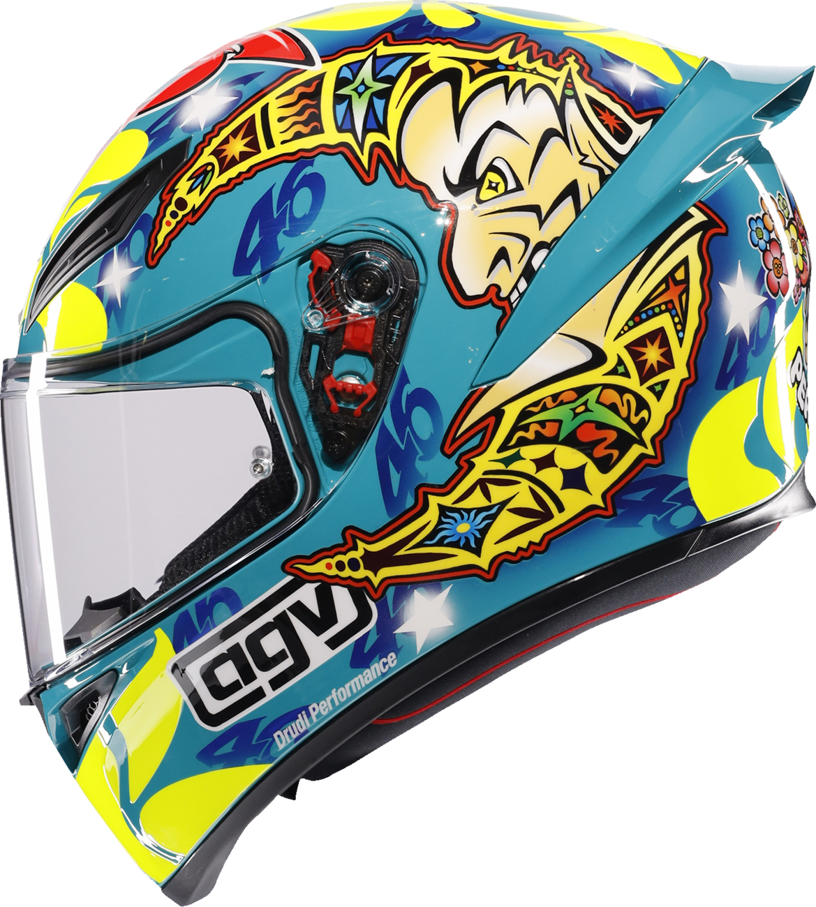 AGV K1 S Motorcycle Helmet - Rossi Mugello 1999 - XL 2118394003-041-XL