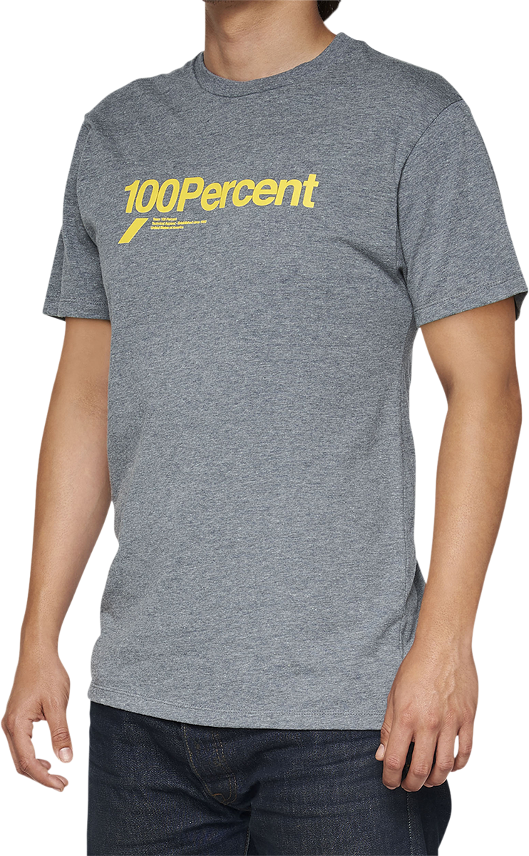 100% Bilto T-Shirt - Heather Gray - Small 32142-188-10