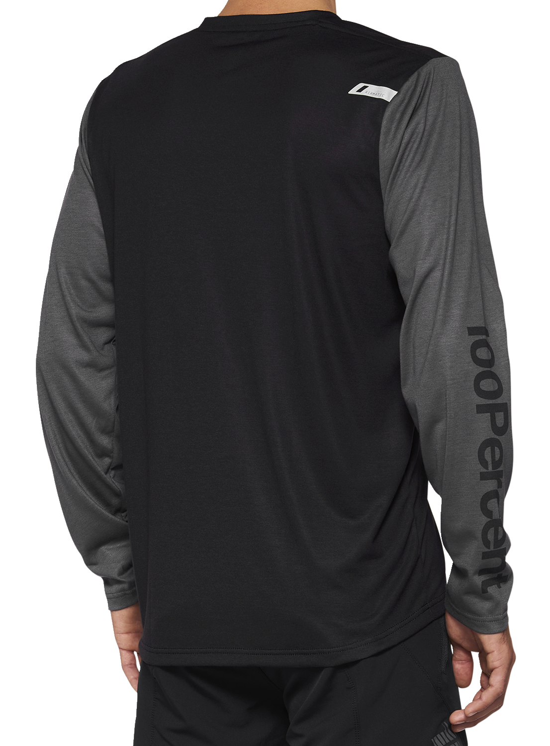 100% Airmatic Long-Sleeve Jersey - Black - Large 40019-00002