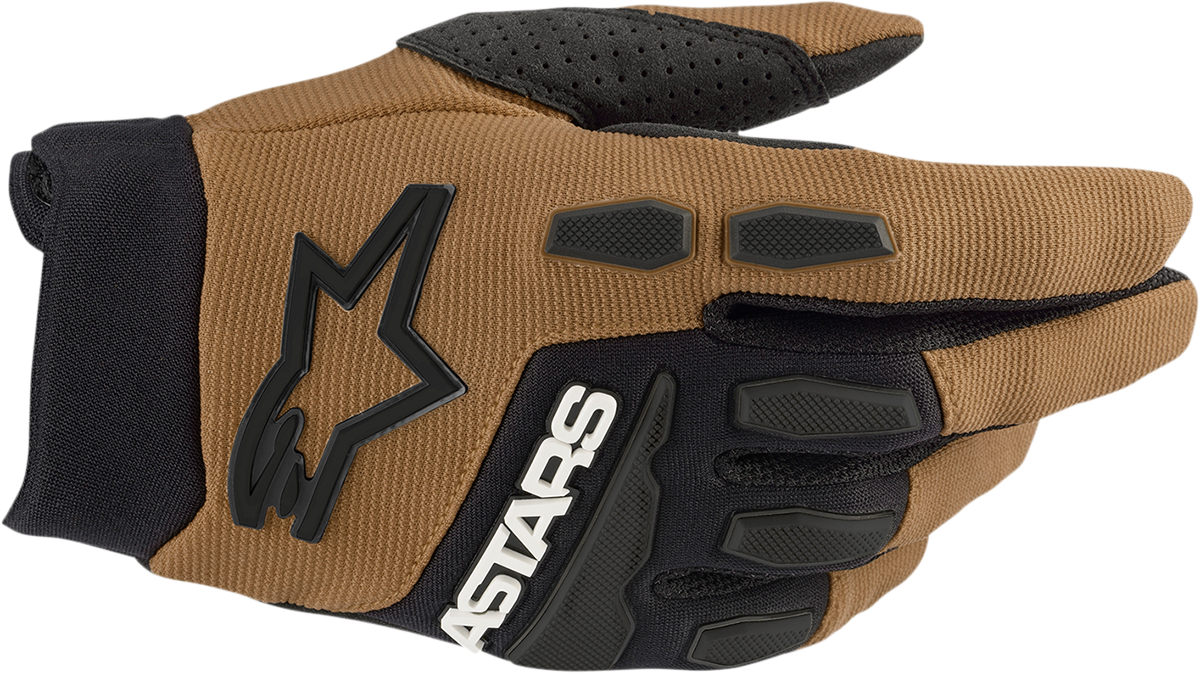 ALPINESTARS Full Bore Gloves - Camel/Black - 2XL 3563622-879-2X