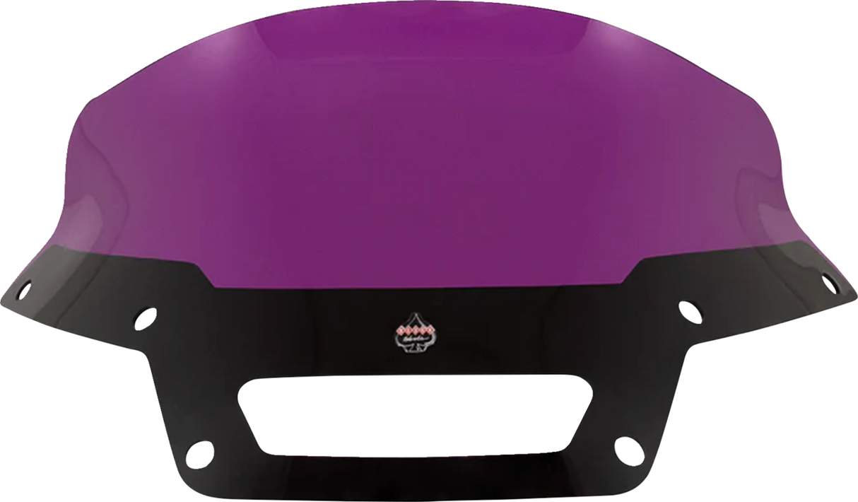 KLOCK WERKS Kolor Flare™ Sport Windshield - 6" - Purple - FXLRST KWW-02-0627