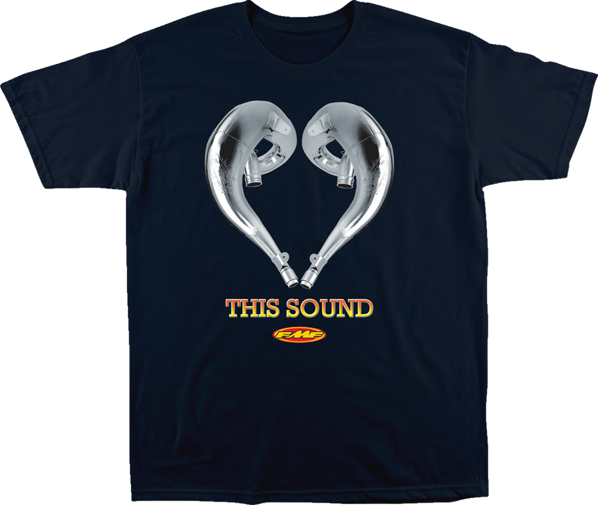 FMF Love Sound T-Shirt - Navy - 2XL SP23118915NVY2X 3030-23096