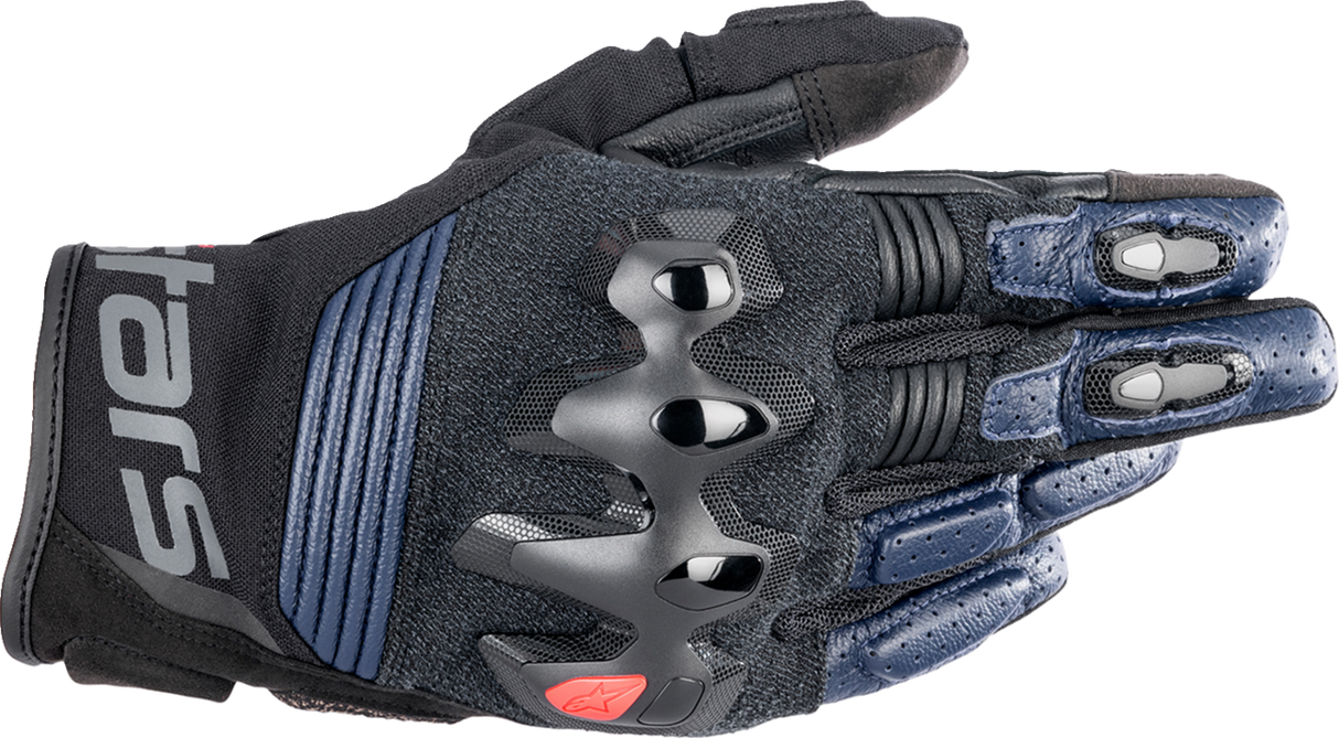 ALPINESTARS Halo Gloves - Dark Blue/Black - 3XL 3504822-7109-3X