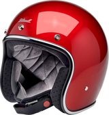 BILTWELL Bonanza Motorcycle Helmet - Metallic Cherry Red - XS 1001-351-201