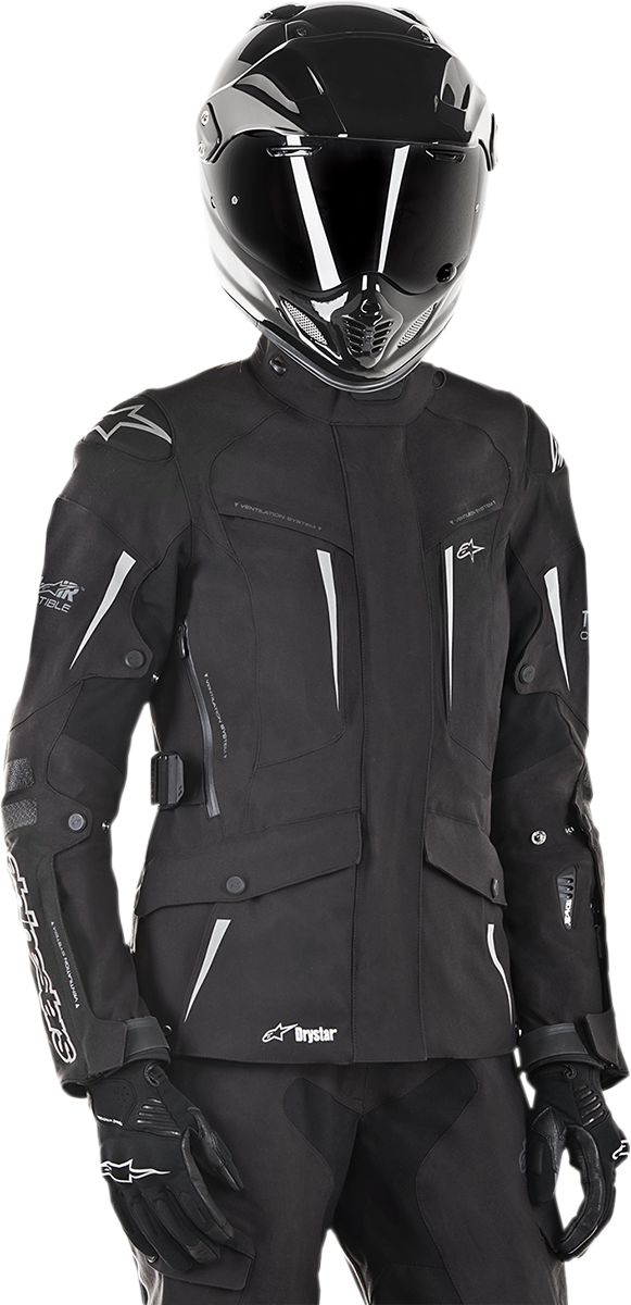 ALPINESTARS Women Stella Yaguara Drystar® Jacket - Black/Anthracite - Large 3213218-104-L