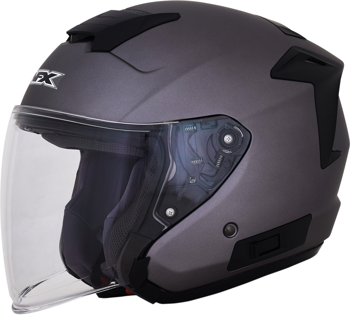 AFX FX-60 Motorcycle Helmet - Frost Gray - Medium 0104-2568