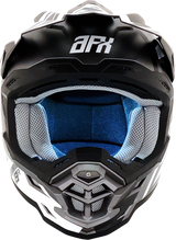 AFX FX-19R Motorcycle Helmet - Racing - Frost Gray - Medium 0110-7074