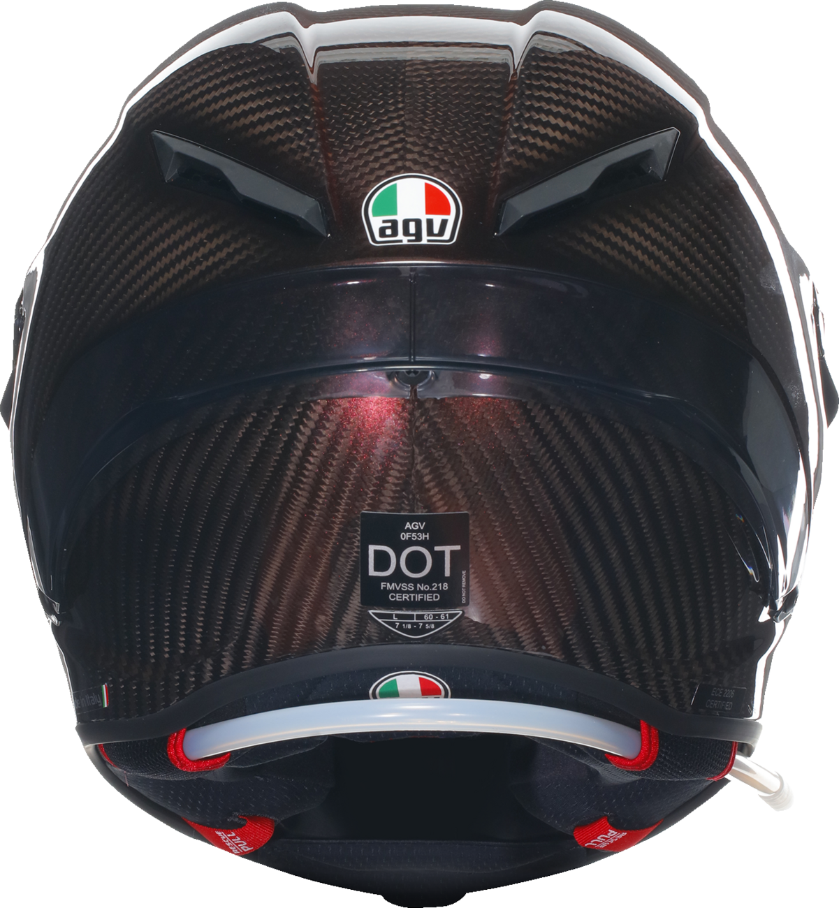 AGV Pista GP RR Motorcycle Helmet - Red Carbon - Large 2118356002011L