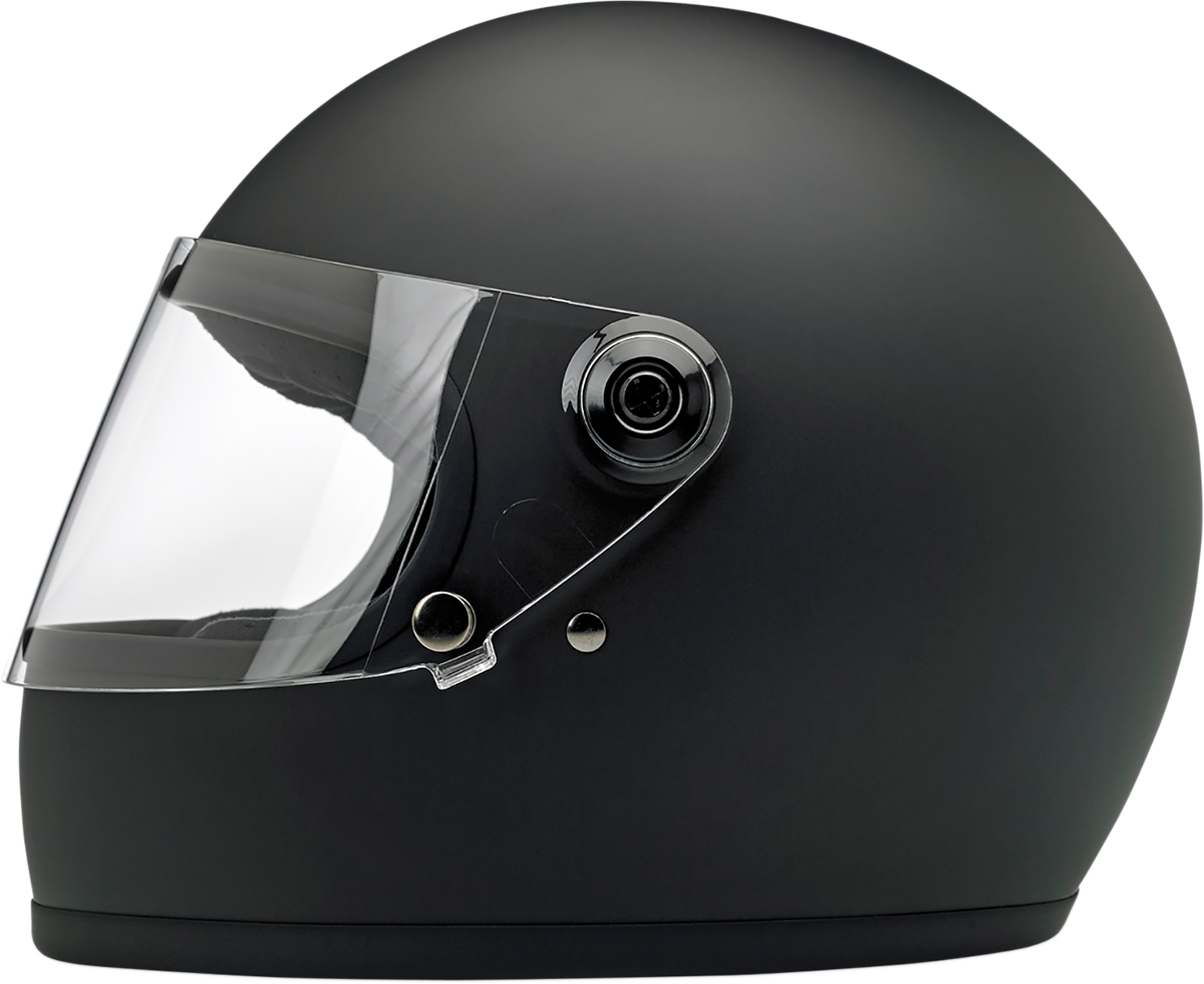 BILTWELL Gringo S Motorcycle Helmet - Flat Black - Small 1003-201-102