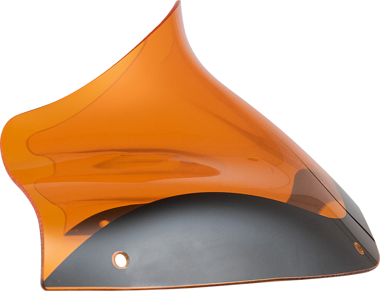 KLOCK WERKS Kolor Flare™ Windshield - 8" - Orange - FLTR KWW-01-0689