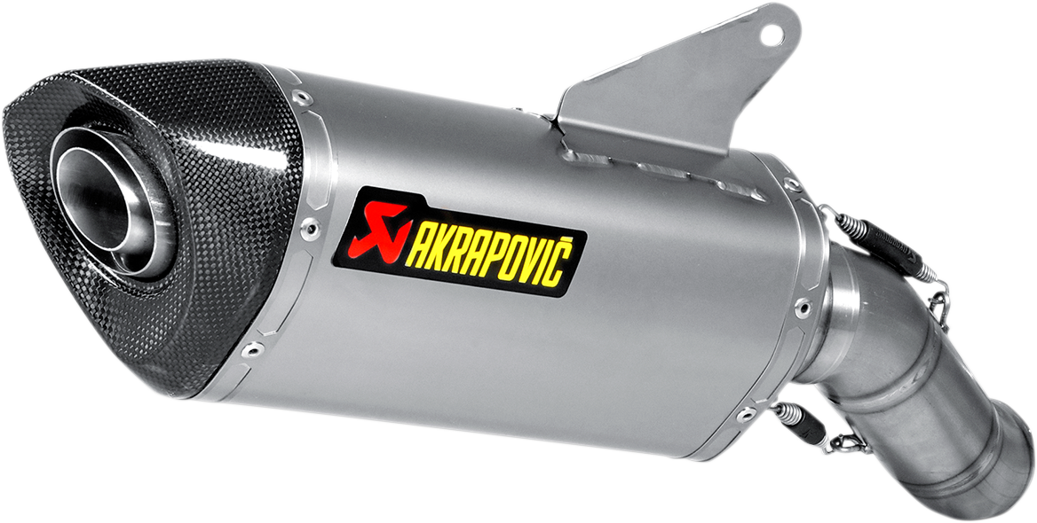 AKRAPOVIC Slip-On Line Muffler - Titanium Hypermotard 2013-2018 S-D9SO8-RT 1811-3135