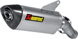 AKRAPOVIC Slip-On Line Muffler - Titanium Hypermotard 2013-2018 S-D9SO8-RT 1811-3135