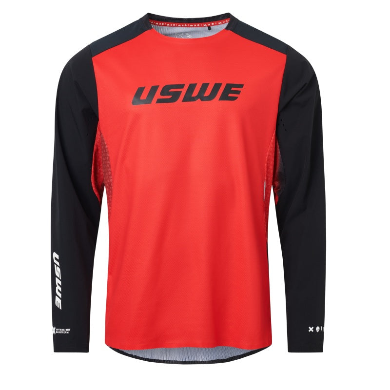 USWE Lera Off-Road Jersey Adult Flame Red - Medium 80951001400105