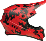 Z1R Rise Motorcycle Helmet - Digi Camo - Red - Small 0110-7281