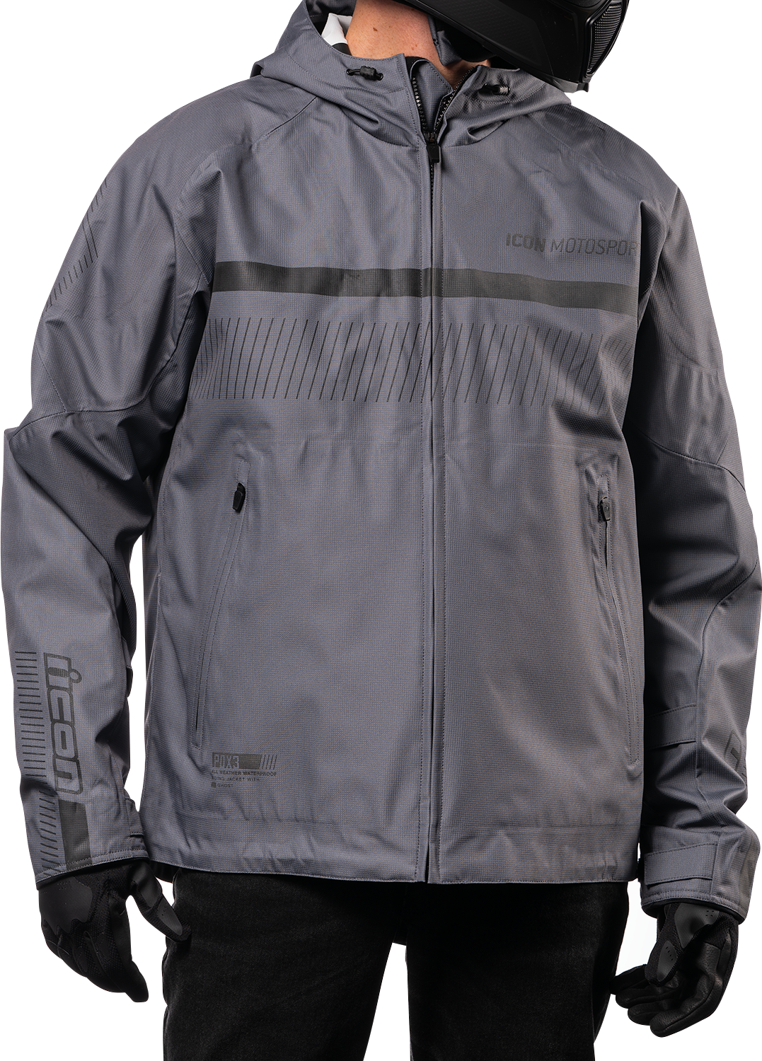 ICON PDX3™ Jacket - Gray - Medium 2820-5816