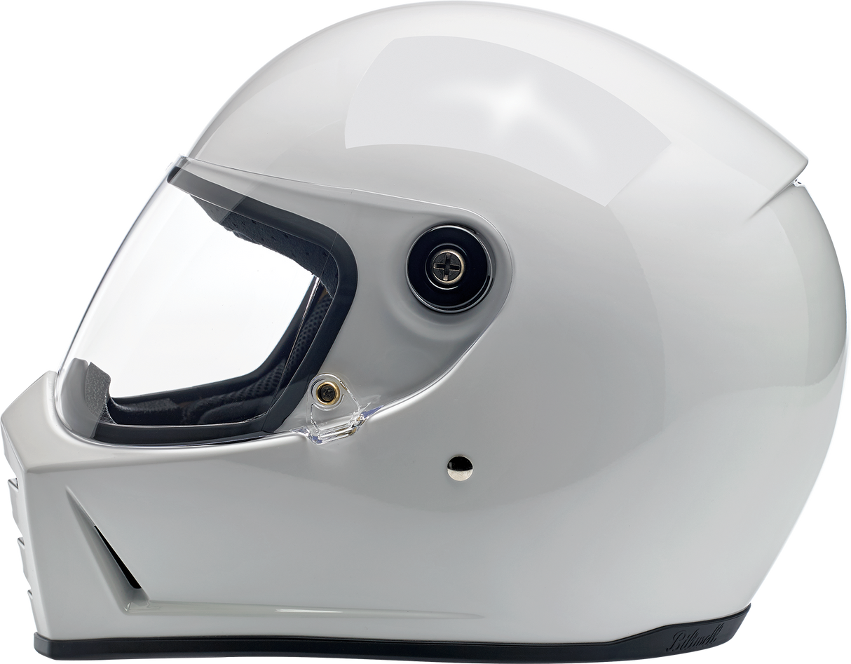 BILTWELL Lane Splitter Motorcycle Helmet - Gloss White - Small 1004-104-102