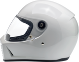 BILTWELL Lane Splitter Motorcycle Helmet - Gloss White - Small 1004-104-102