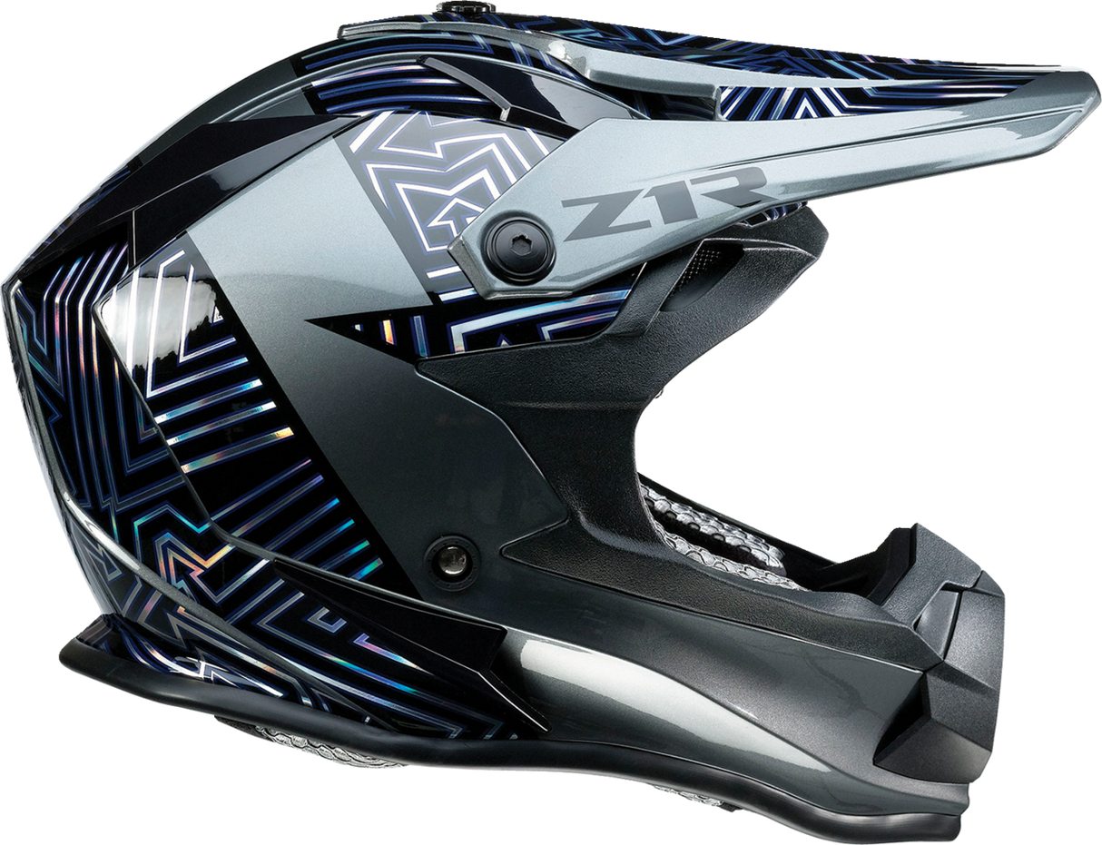 Z1R Youth F.I. Motorcycle Helmet - Lumen - MIPS - Iridescent - Medium 0111-1521