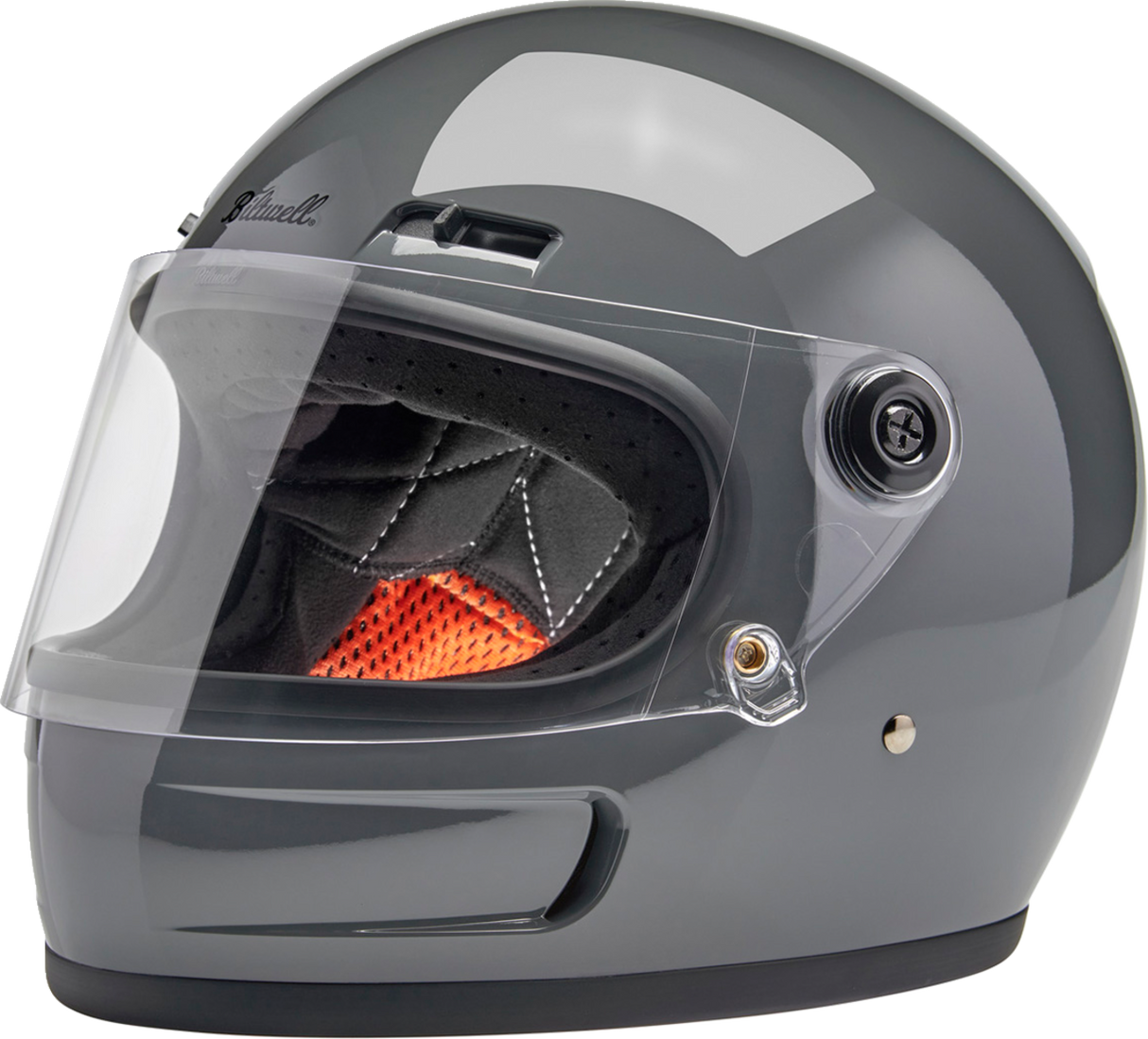 BILTWELL Gringo SV Motorcycle Helmet - Gloss Storm Gray - XS 1006-109-501