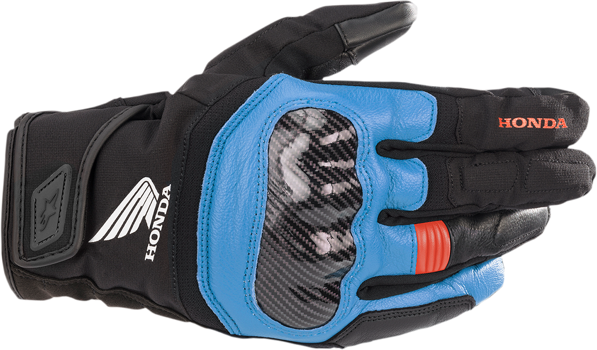 ALPINESTARS Honda SMX Z Drystar® Gloves - Black/Blue/Bright Red - 3XL 3527321-1737-3X