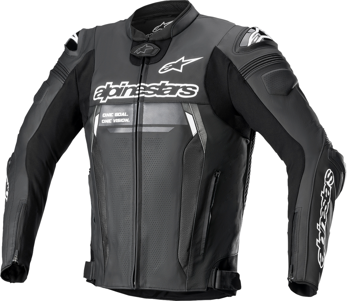 ALPINESTARS Missile Ignition v2 Leather Jacket - Black - US 44 / EU 54 3100222-10-54