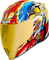 ICON Airflite™ Motorcycle Helmet - Freedom Spitter - Gold - XS 0101-13924