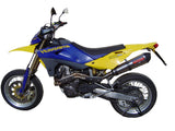 GPR Exhaust System Husqvarna TE 410 E - SM 410 2007-2009, Gpe Ann. titanium, Mid-Full System Exhaust Including Removable DB Killer