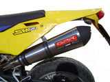 GPR Exhaust System Husqvarna TE 410 E - SM 410 2007-2009, Gpe Ann. titanium, Mid-Full System Exhaust Including Removable DB Killer