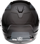 6D ATS-1R Motorcycle Helmet - Wyman - Black/Gray - Small 30-0705